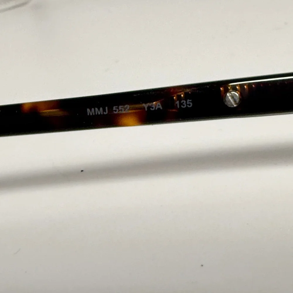 Marc by Marc‎ Jacobs MMJ 552 Y3A Brown Tortoise Eyeglasses Frames 54-17-135
